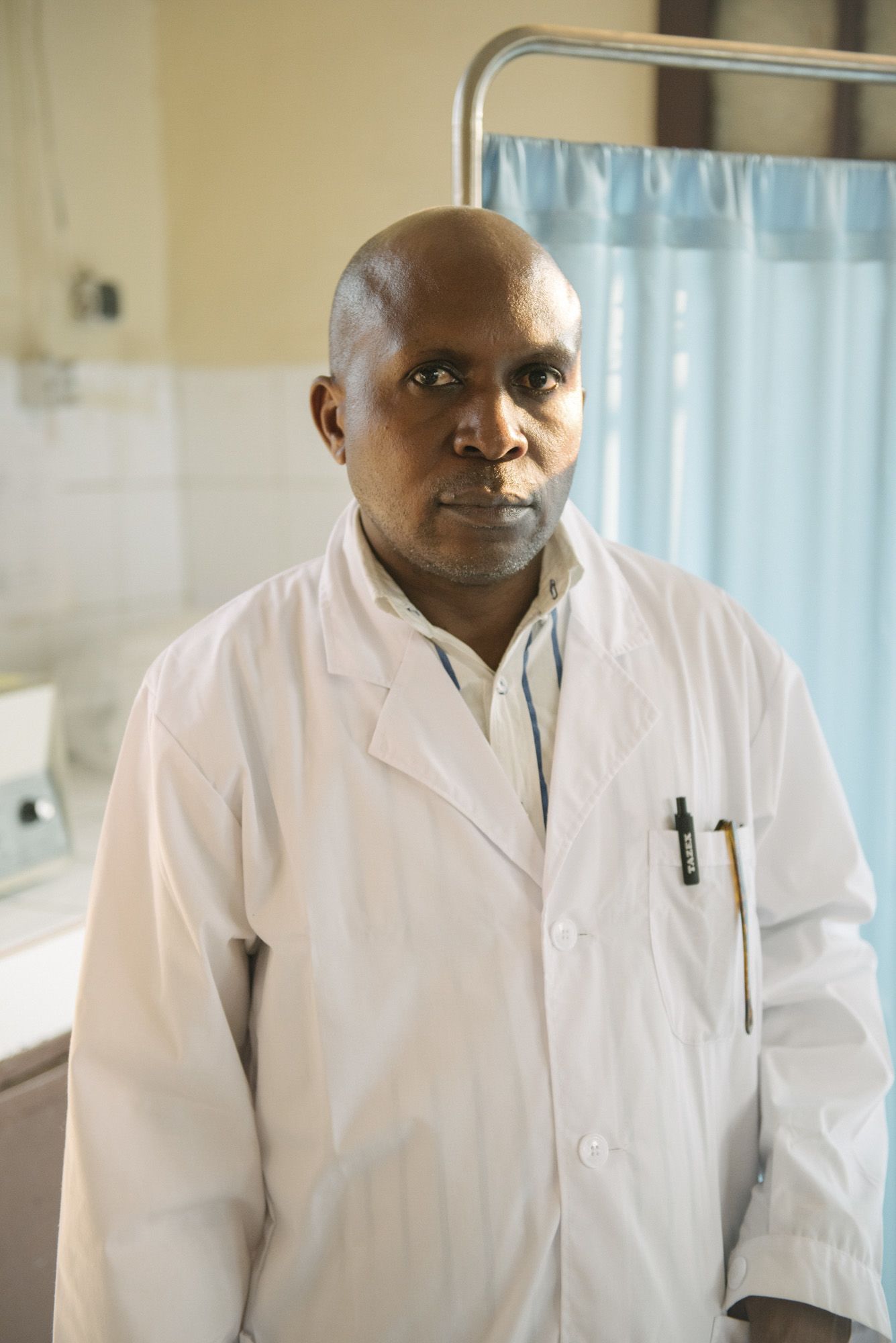 Dr Willy Kuziena, investigator at Masi Manimba